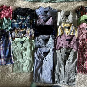 Polo Ralph Lauren Men's Multi-Color Solid, Plaid and Striped Shirt Collection